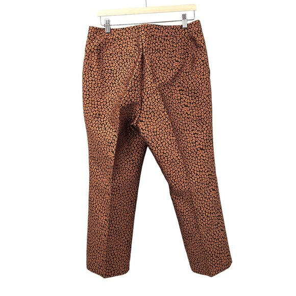 Kate Spade Animal Print Trousers Pants - Picture 2 of 5